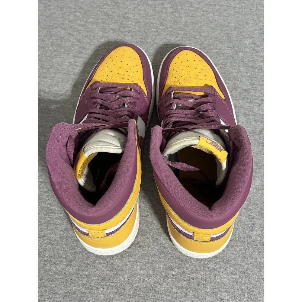 Air Jordan 1 Retro High OG Shoes Mens Size 11 Lakers 555088-706 - Picture 10 of 16